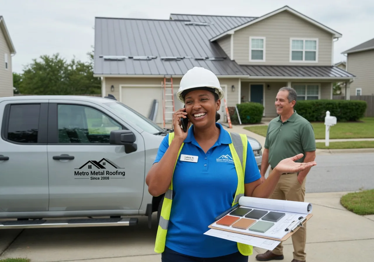 Storm Damage Metal Roof Repair in Brant Lake, NY